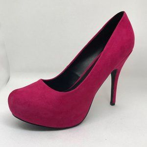 Mix No.6 Sarti Magenta Fuchsia Pink Platform Pump size10